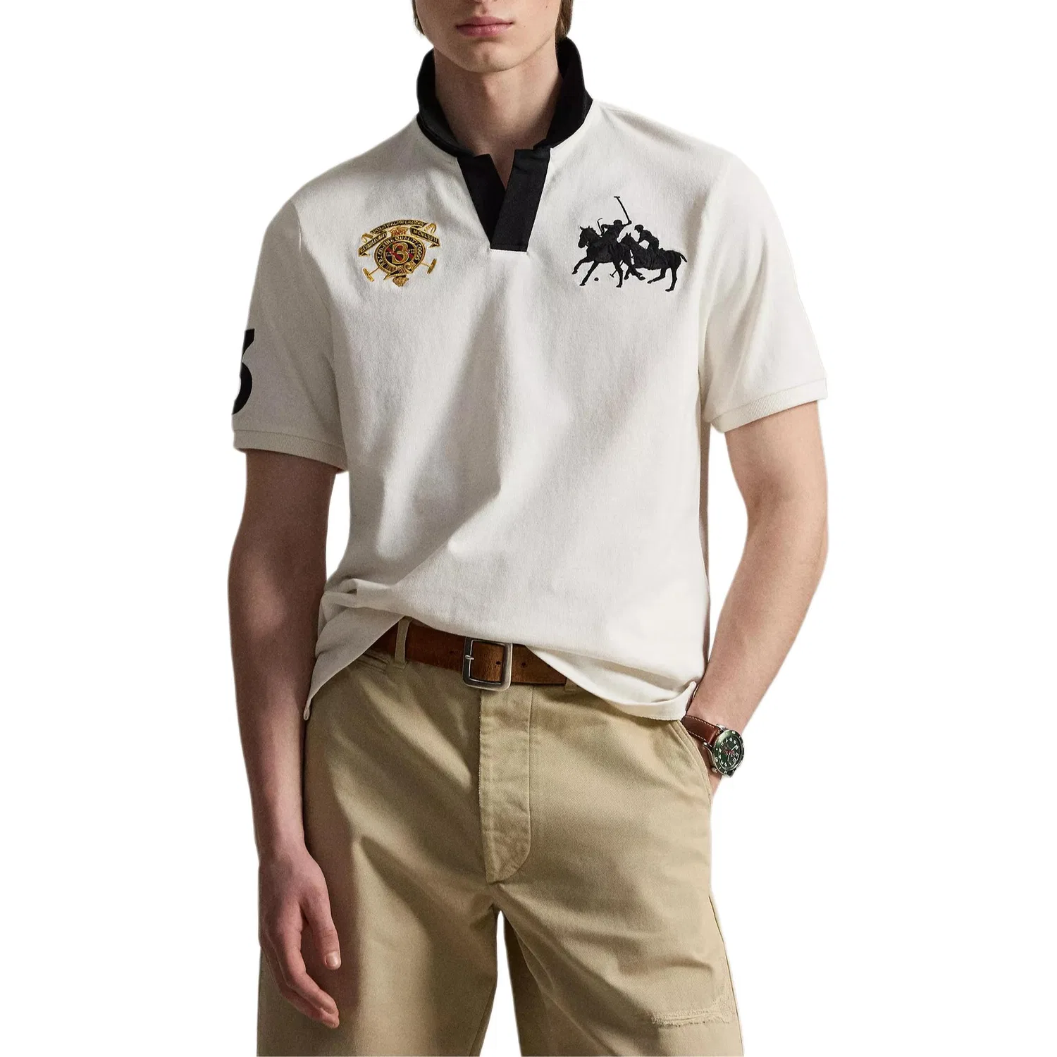 Поло классическая версия, Polo Ralph Lauren, White