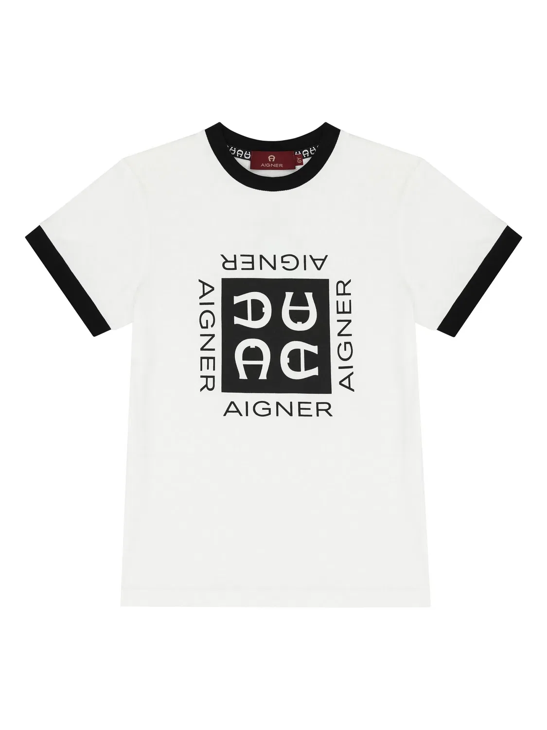 Футболка с логотипом Aigner, белый