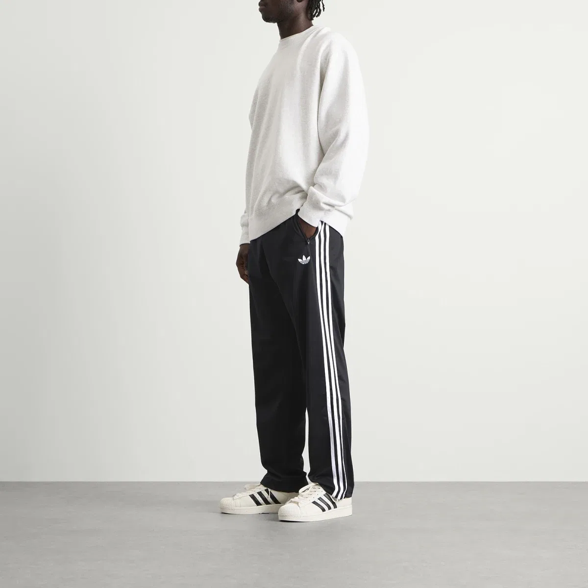Спортивные брюки Firebird Track Pant Adidas, Black — фото 4