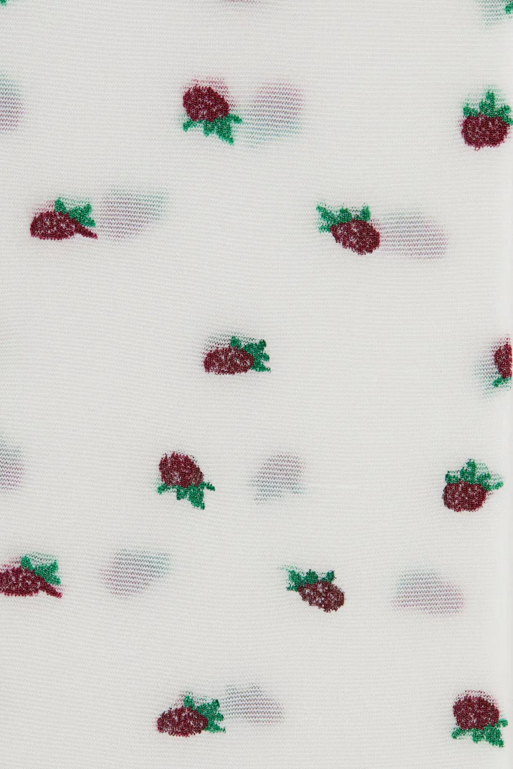 Колготки H&M, Weiß/Himbeeren — фото 2