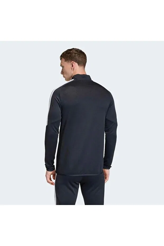 Мужская футболка с длинным рукавом для футбольных тренировок Adidas, Black — фото 4