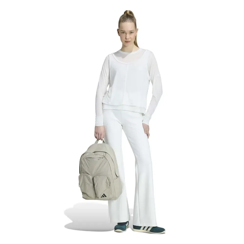 Футболка с длинным рукавом Soft Lux Sheer Adidas, белый — фото 4