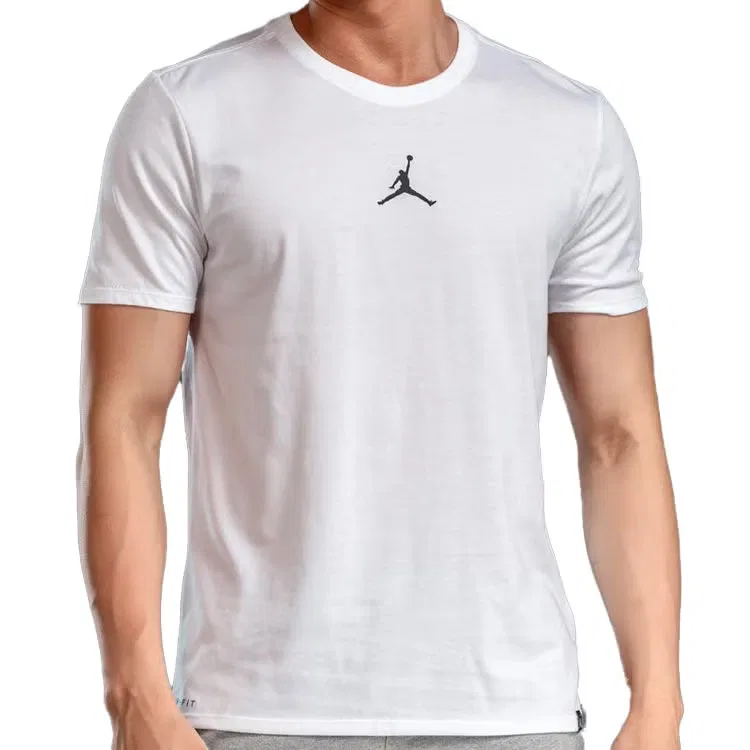Футболка спортивная с коротким рукавом Air Iconic Quick Dry Training Jordan, белый — фото 3
