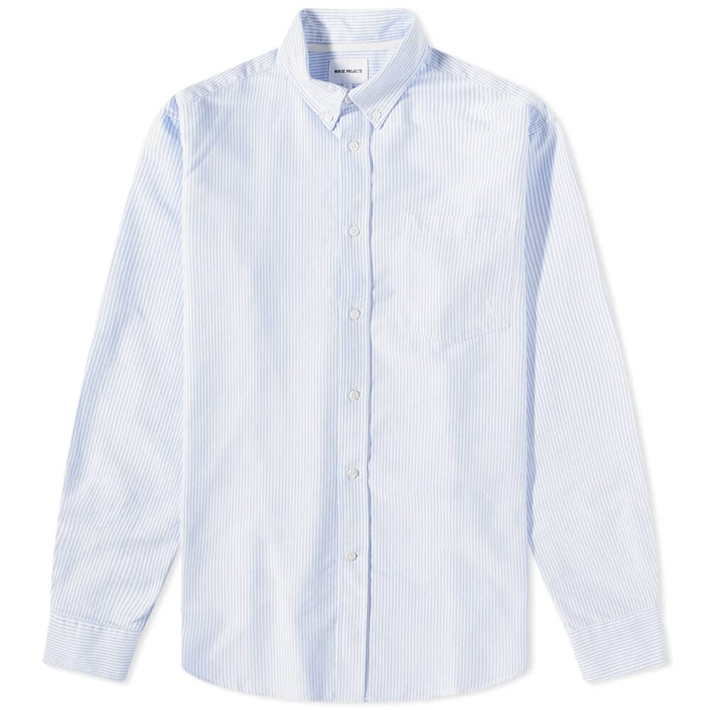 

Рубашка Norse Projects Algot Oxford Monogram Shirt