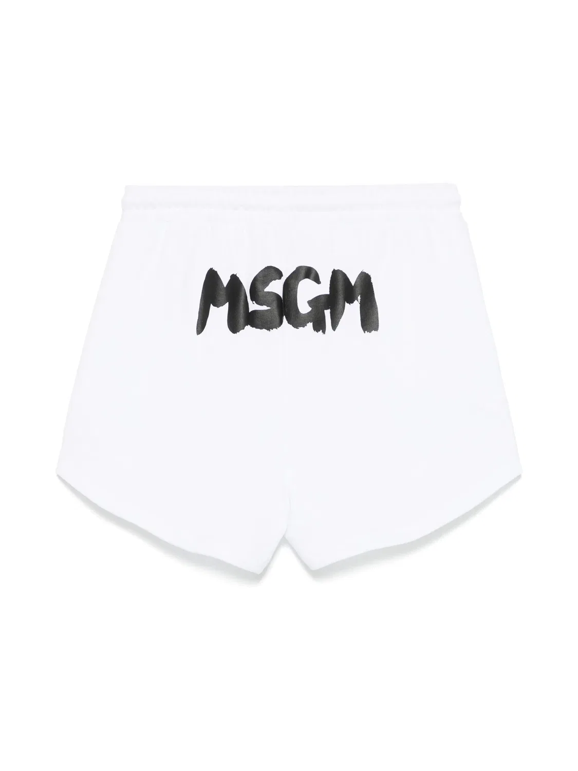 Шорты с логотипом MSGM, белый — фото 3