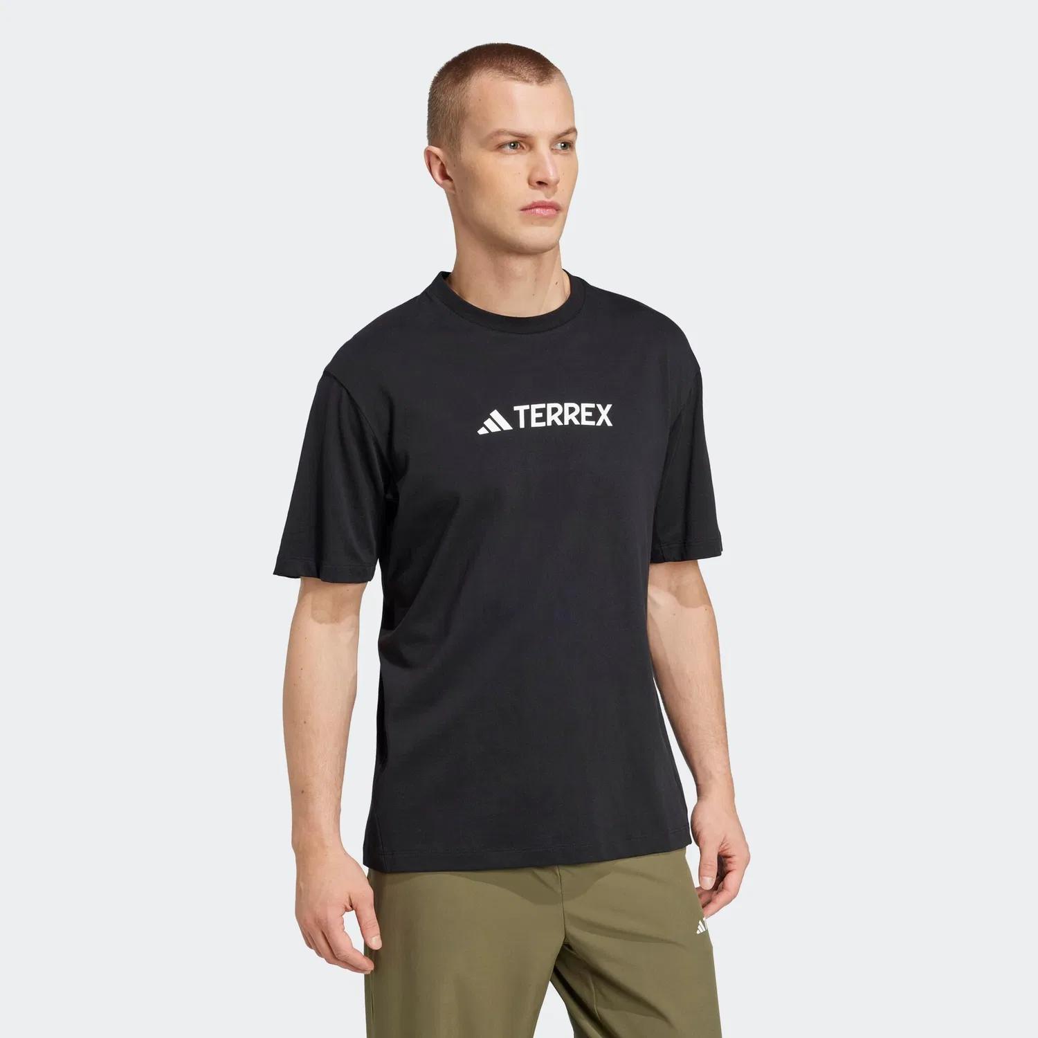 Детская футболка с логотипом Adidas TERREX, Black — фото 2