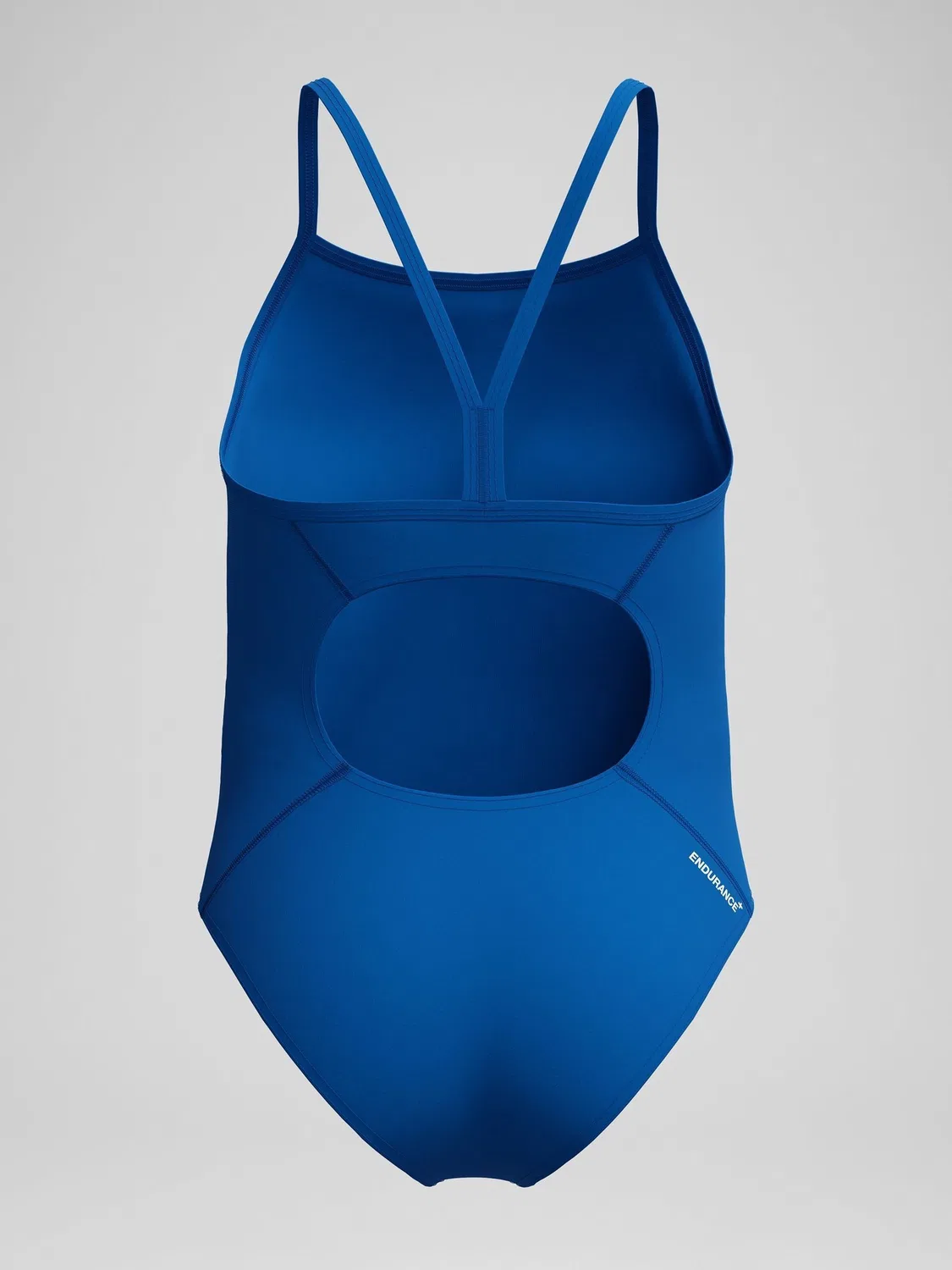 Купальник слитный Endurance+ Logo Thinstrap Speedo, синий — фото 2