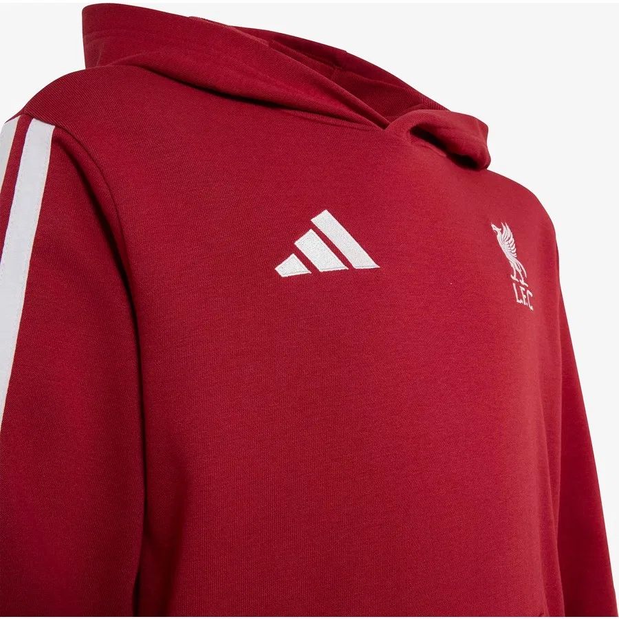Детский свитшот с длинным рукавом adidas Liverpool FC, Красный — фото 3