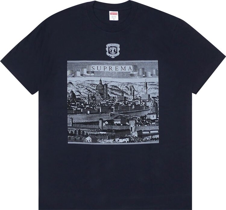 

Футболка Supreme Fiorenza Tee 'Pale Blue', синий