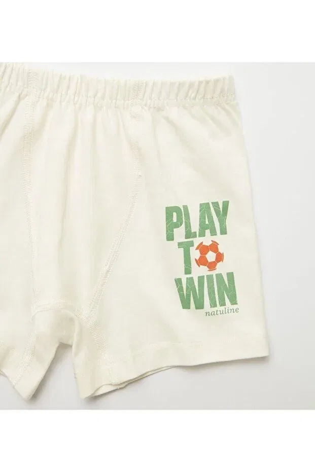 Детские боксеры для мальчиков с принтом Play To Win Natuline, Mixed — фото 4