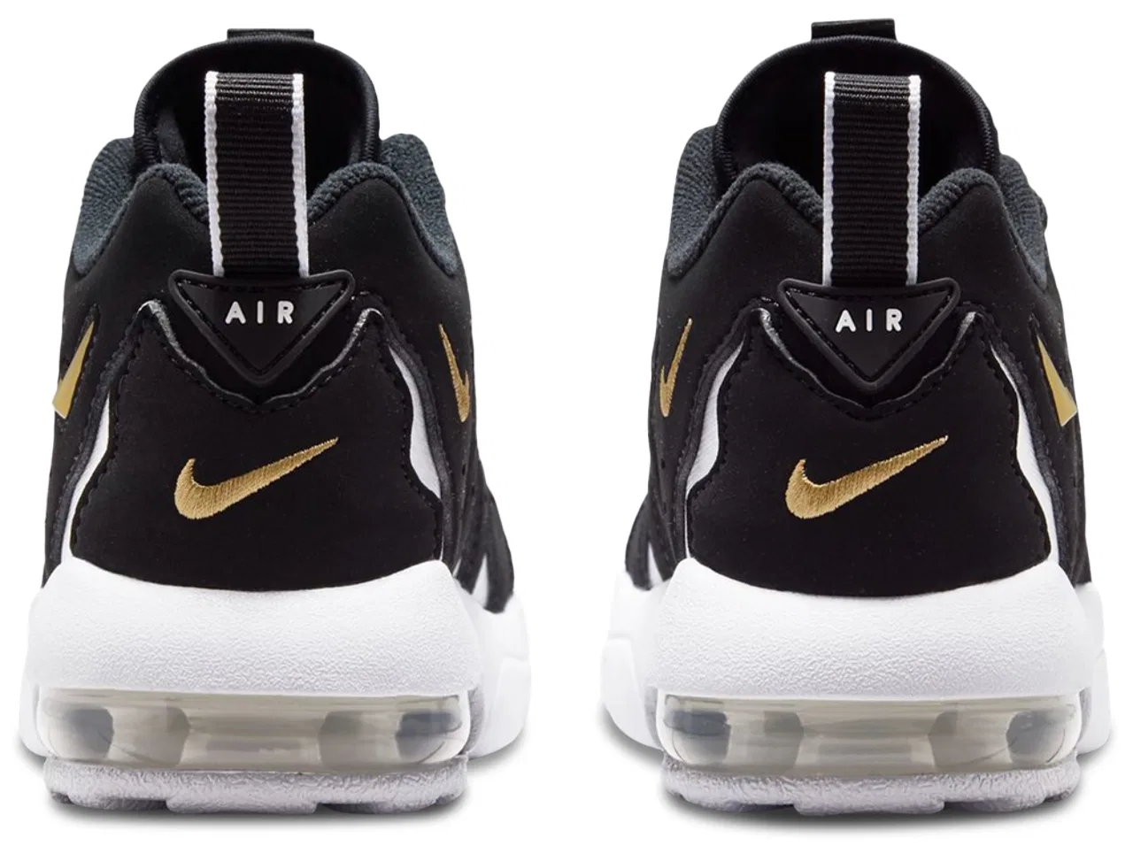 Кроссовки для мальчиков Air DT Max '96 Low Nike, цвет Black/Metallic Gold/White — фото 3
