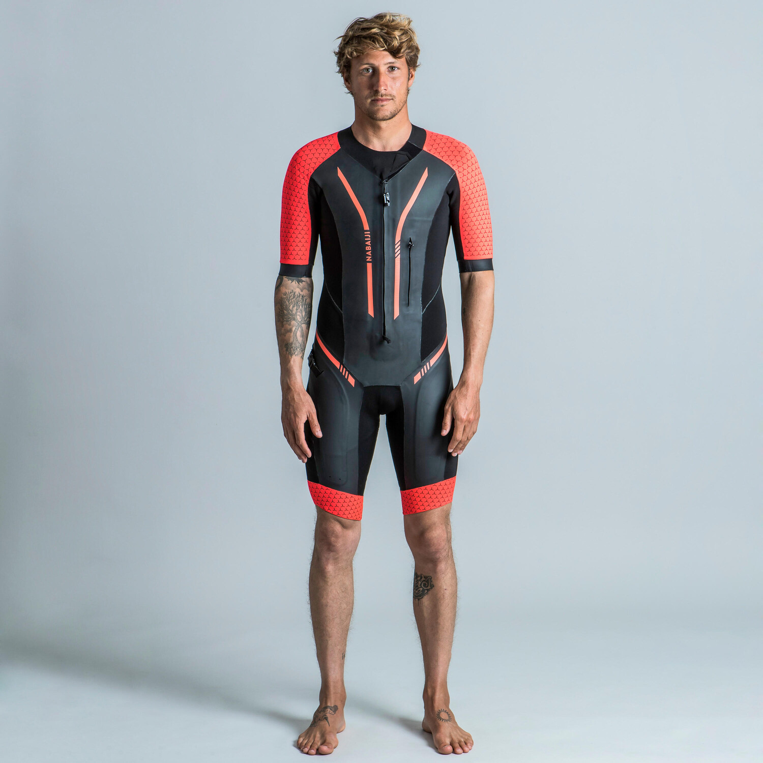 

Гидрокостюм SwimRun 4/2 мм унисекс NABAIJI, черный
