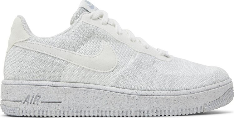 

Кроссовки Nike Air Force 1 Crater Flyknit GS 'White Wolf Grey', белый