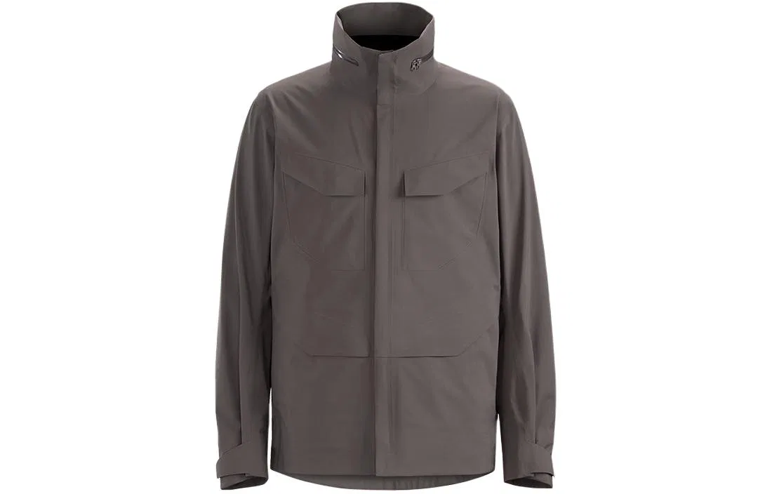 Мужской джемпер с опущенным плечом крупной вязки Arcteryx, Stone Ash