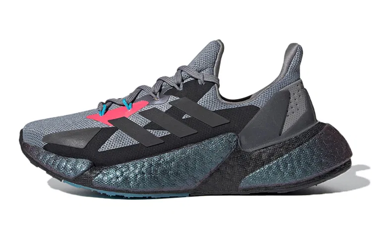 Детские кроссовки для бега с низким верхом X9000l4 Adidas, Gray Black