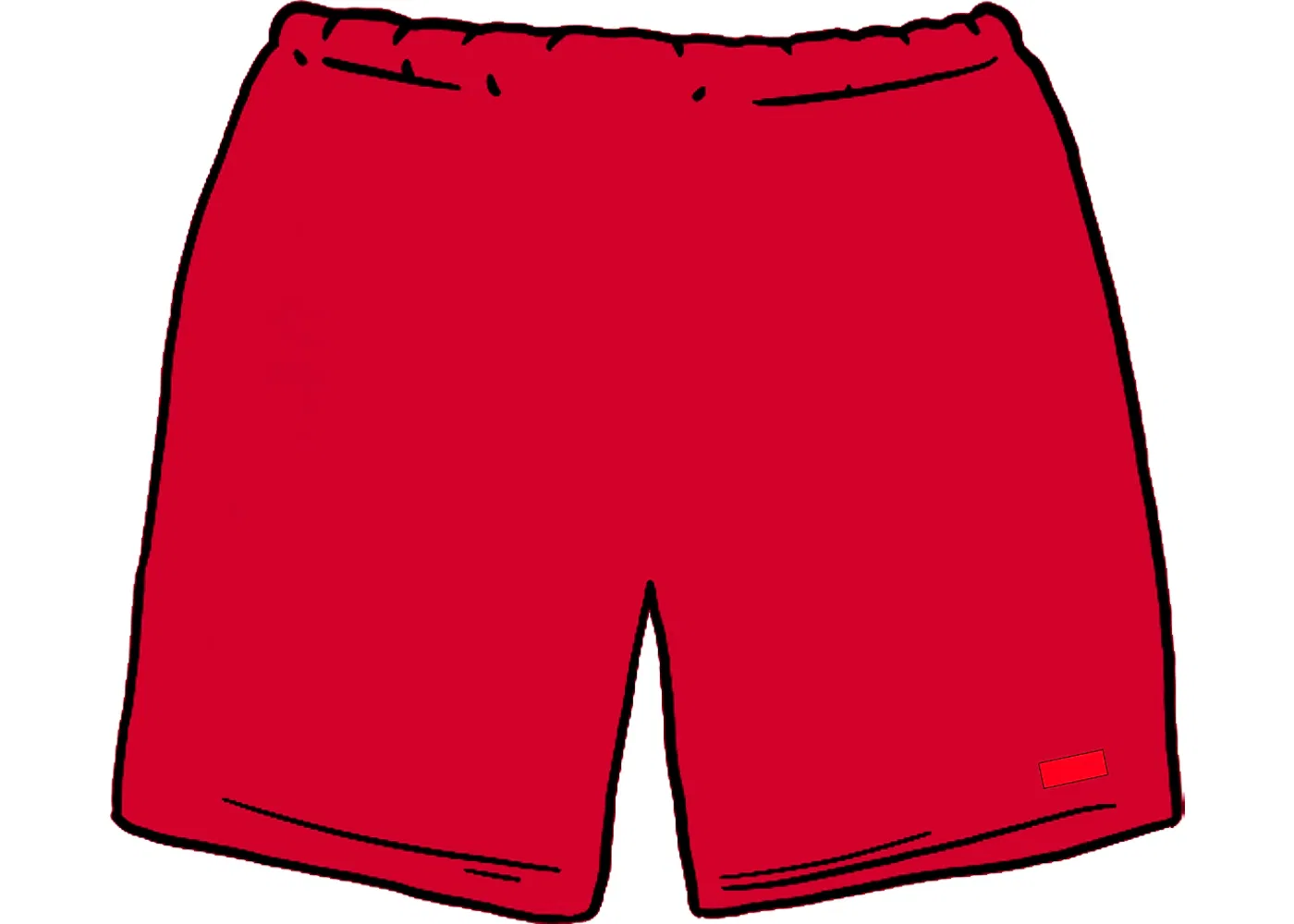Мужские шорты с принтом Supreme Water Short (SS20), Red