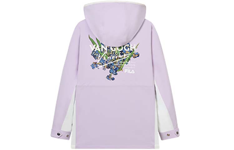 Детские куртки ФИЛА FILA, цвет Machika purple — фото 2