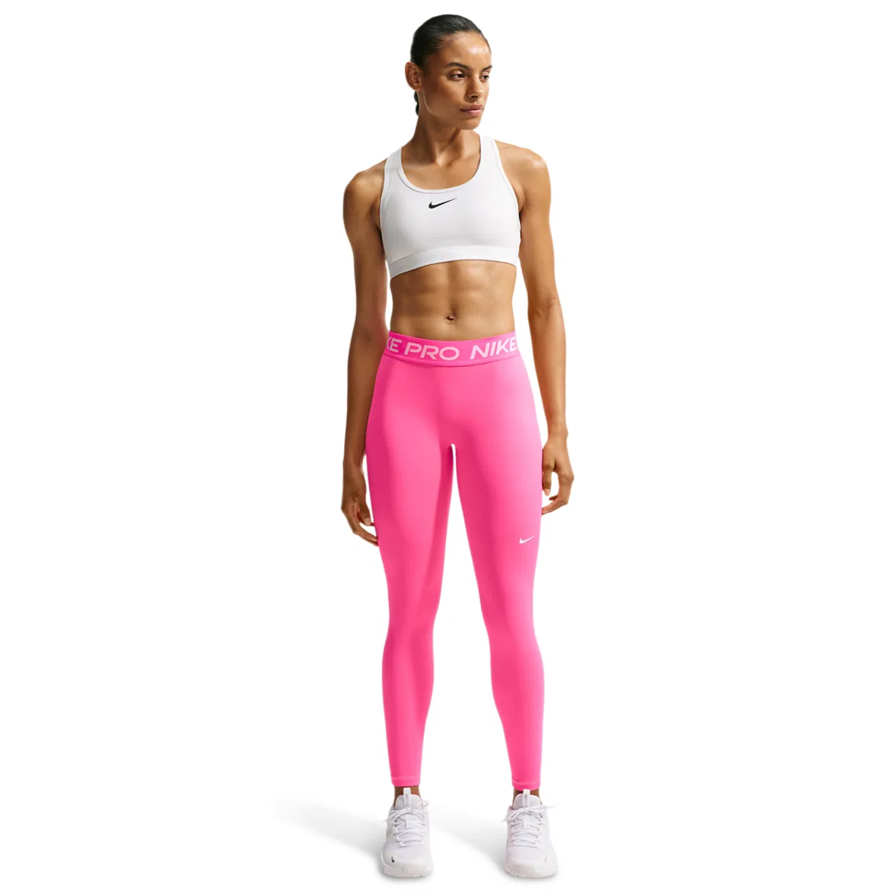 Женские леггинсы с технологией Dri-FIT Nike 365 USM Tights, Hyper Pink/White