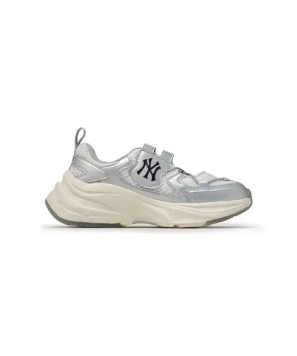 Кроссовки беговые Curve Runner Flow, Mlb Kids, серебристый — фото 4