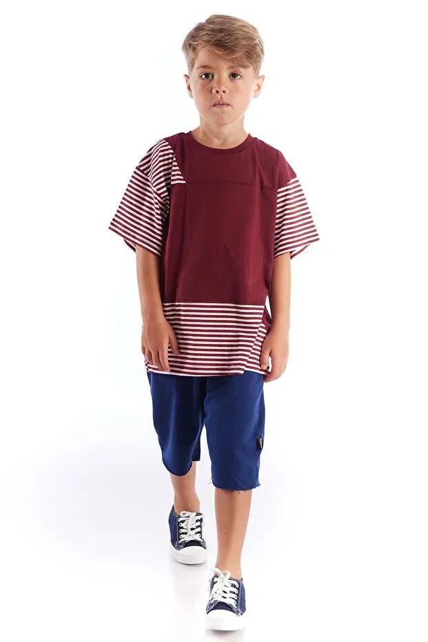 Детские шорты для девочек свободного кроя Colorinas, Navy Blue — фото 3