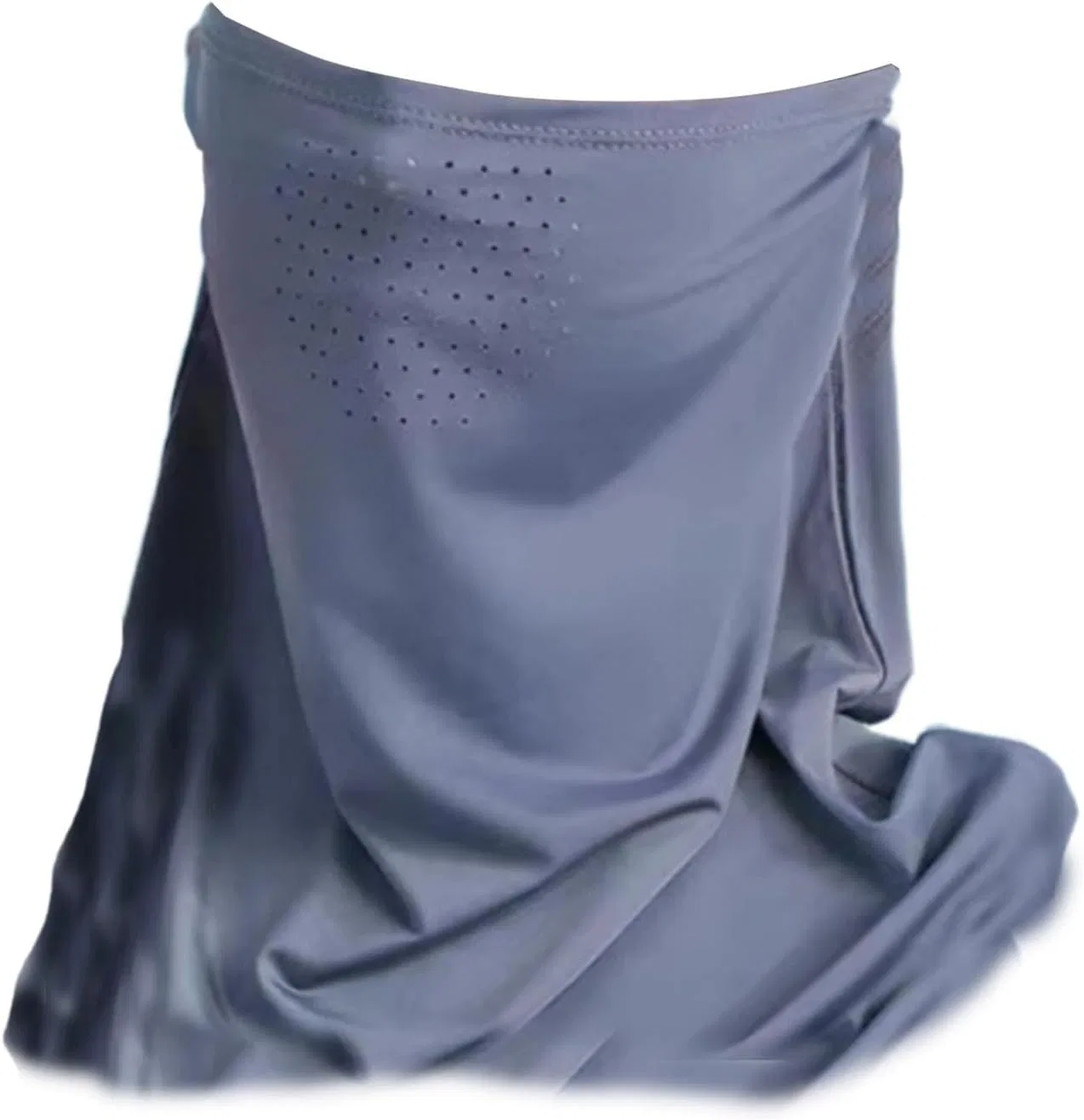 УФ-защита для лица, Polyester, Eisseide, темно-серый Generisch