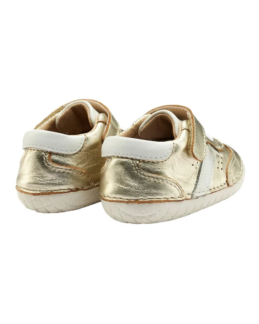 Детские кеды кожаные с ремешком Roady Pave Old Soles, Yellow — фото 2