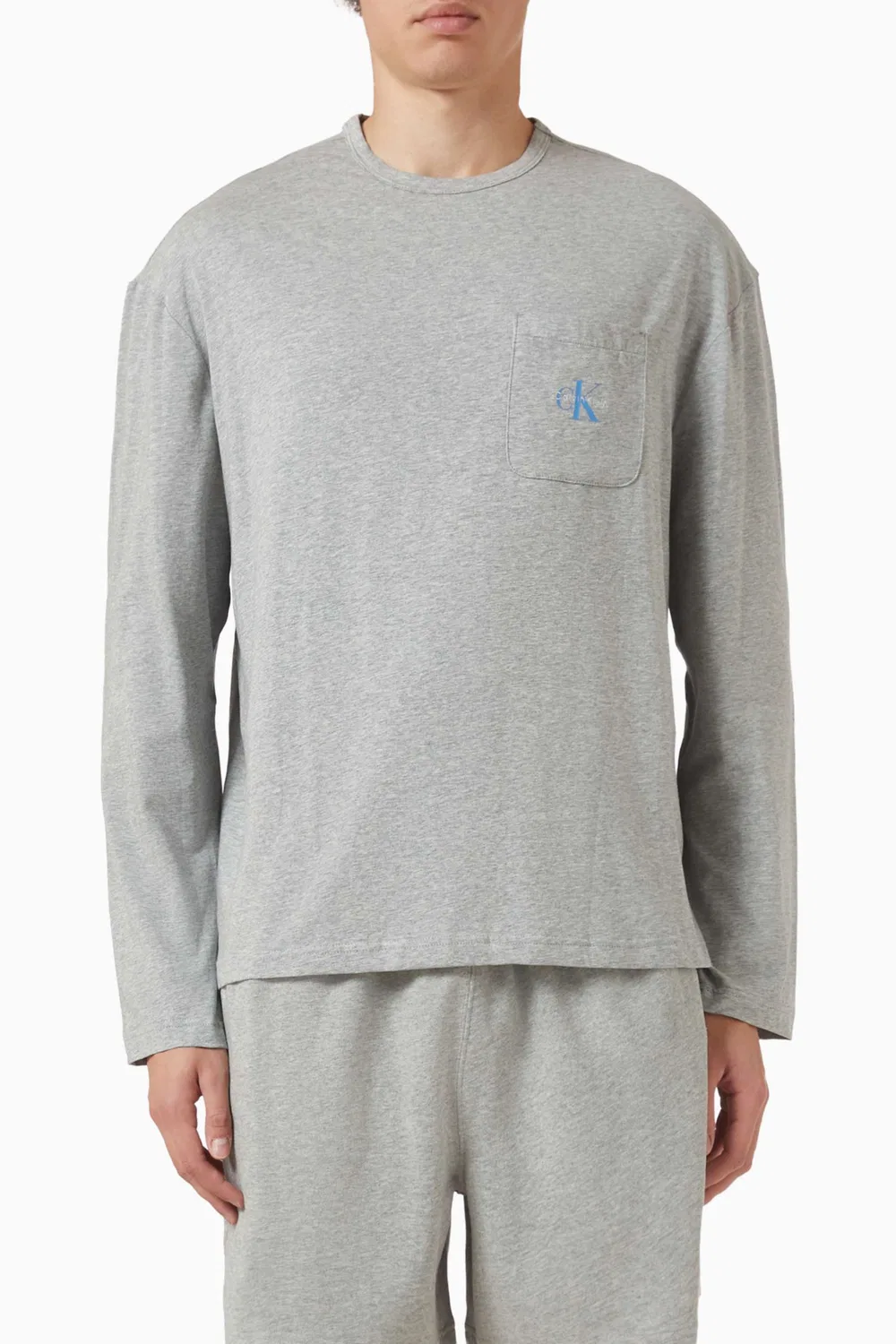 Комплект из футболки и брюк из хлопковой смеси Calvin Klein