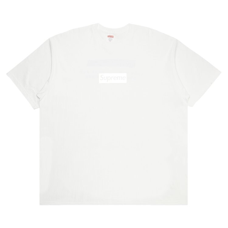 

Футболка Supreme Chicago Box Logo Tee 'White', белый