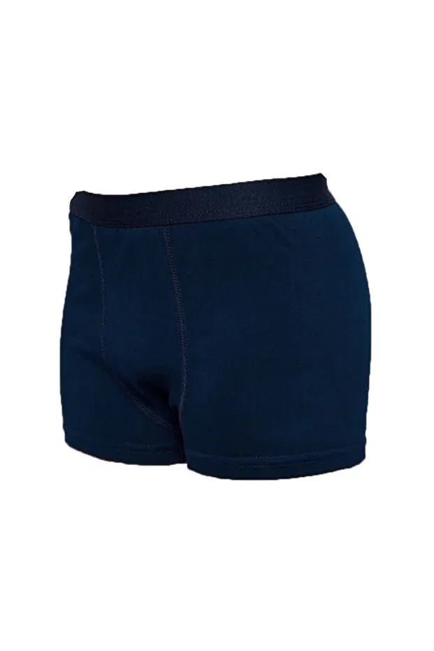 Детские боксеры для мальчиков с принтом Basics Alya Underwear, Navy Blue Printed — фото 4