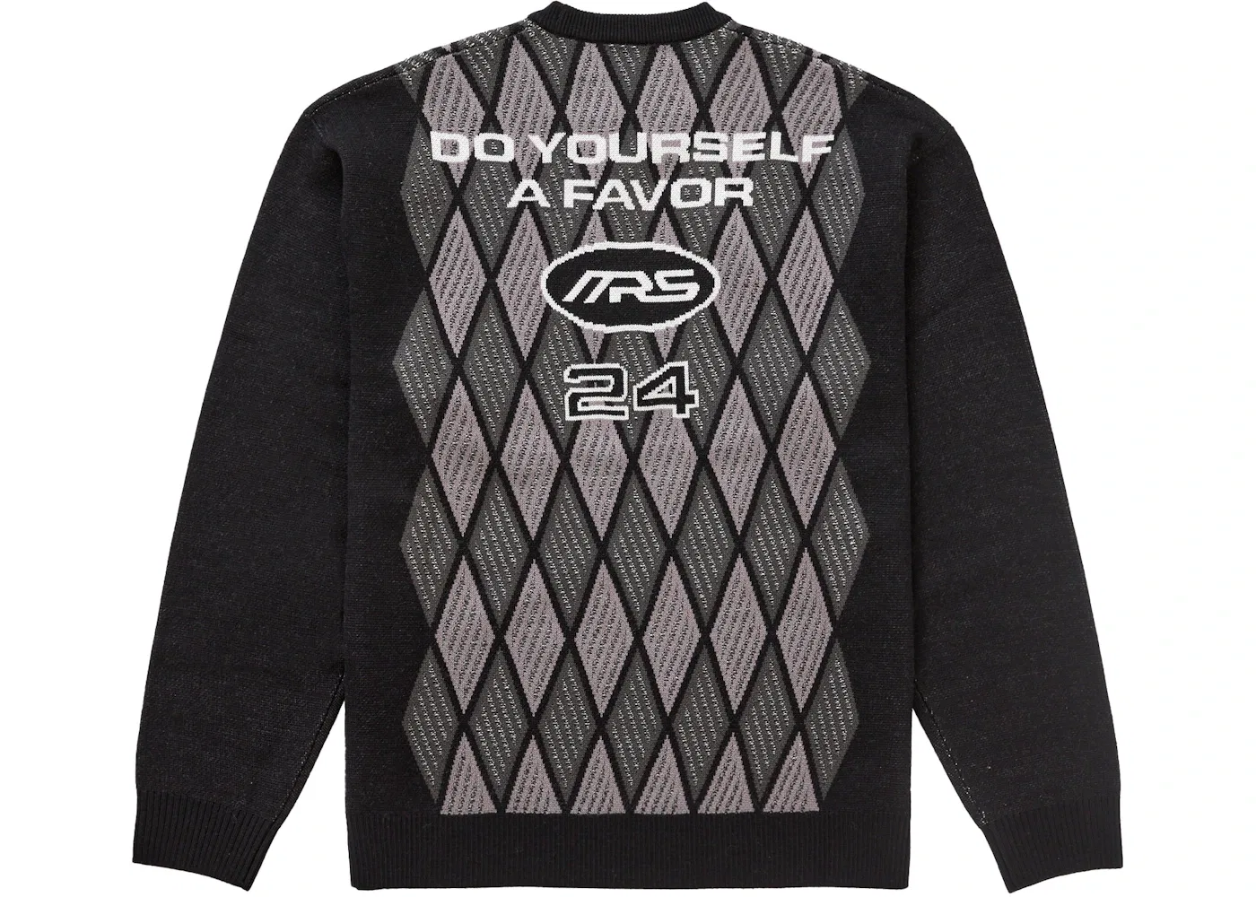 Мужской свитер с моделью Sweater Supreme, Black — фото 2
