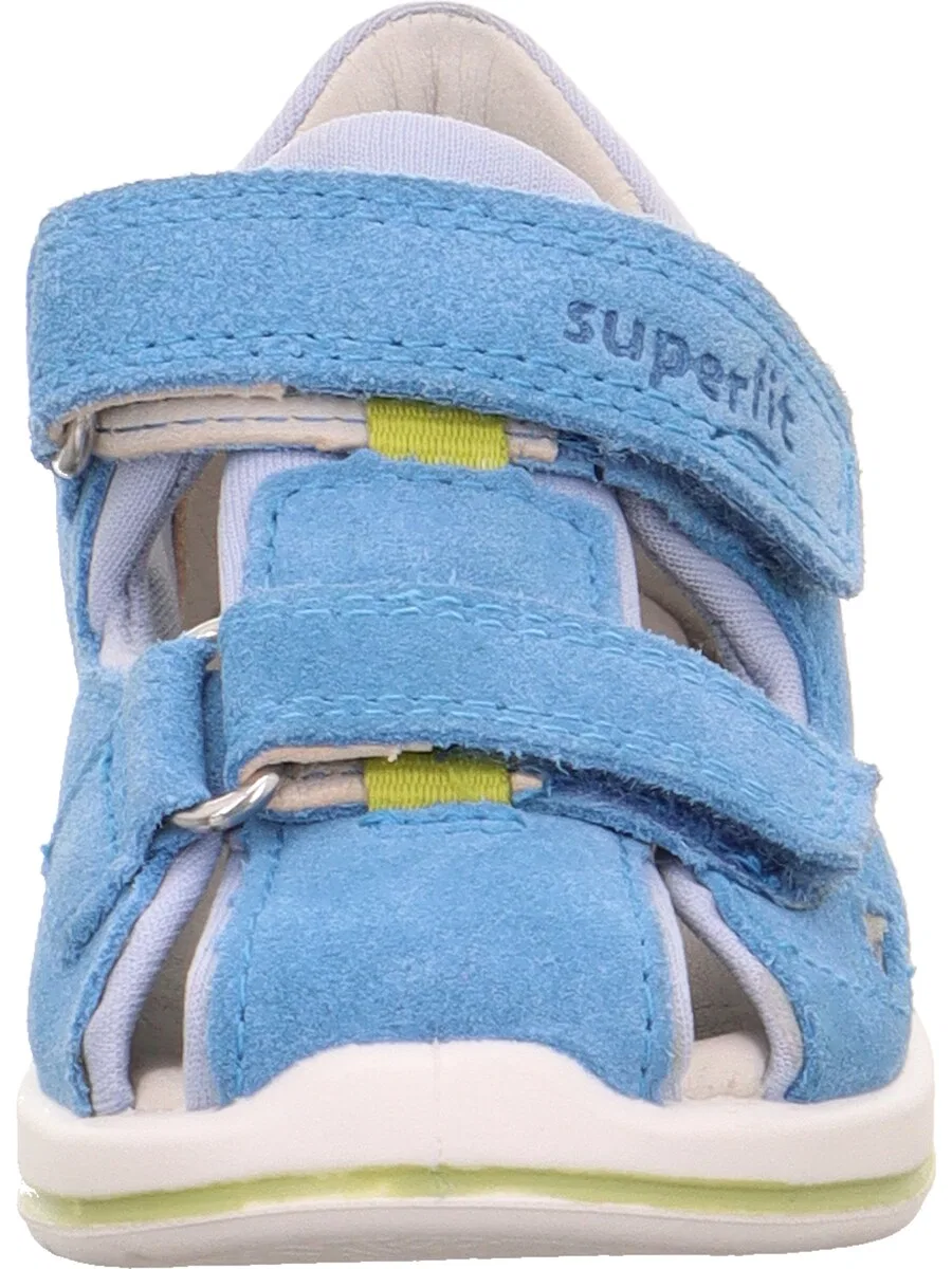 Сандалии SUPERFIT 'Boomerang' в цветах: горечавка, пастельно-голубой, светло-голубой — фото 3