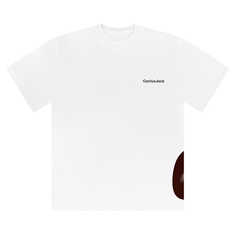 

Футболка Cactus Jack by Travis Scott Rules T-Shirt 'White', белый