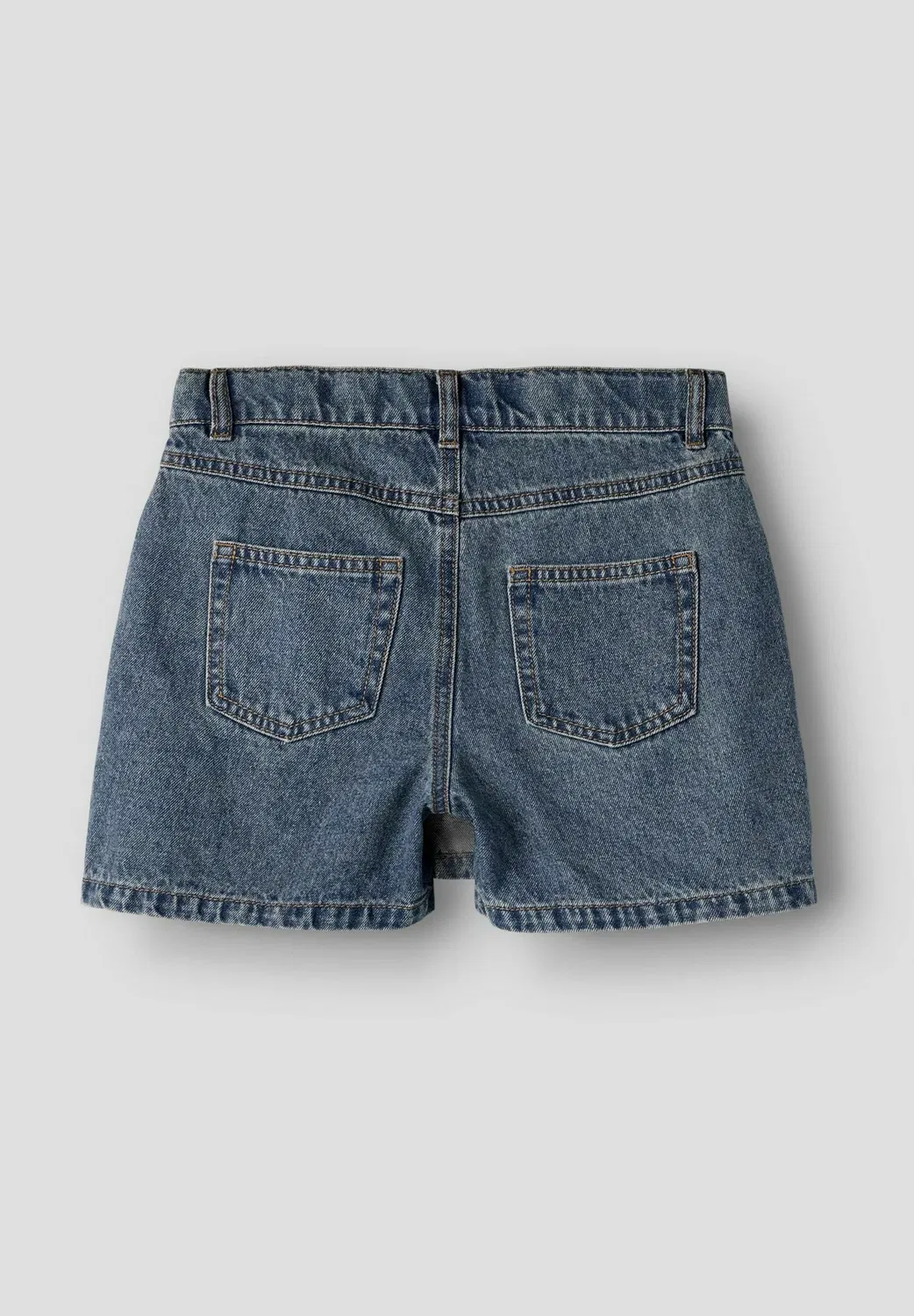 Шорты-Юбка стандартного кроя - джинсовые шорты Name It, Medium Blue Denim — фото 4
