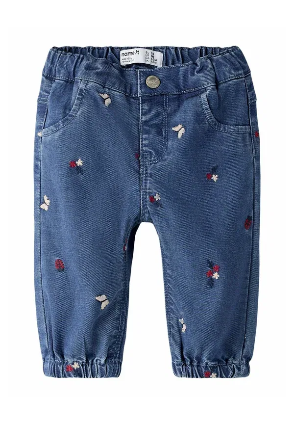 Джинсы tapered fit Name It, Medium Blue Denim, синий