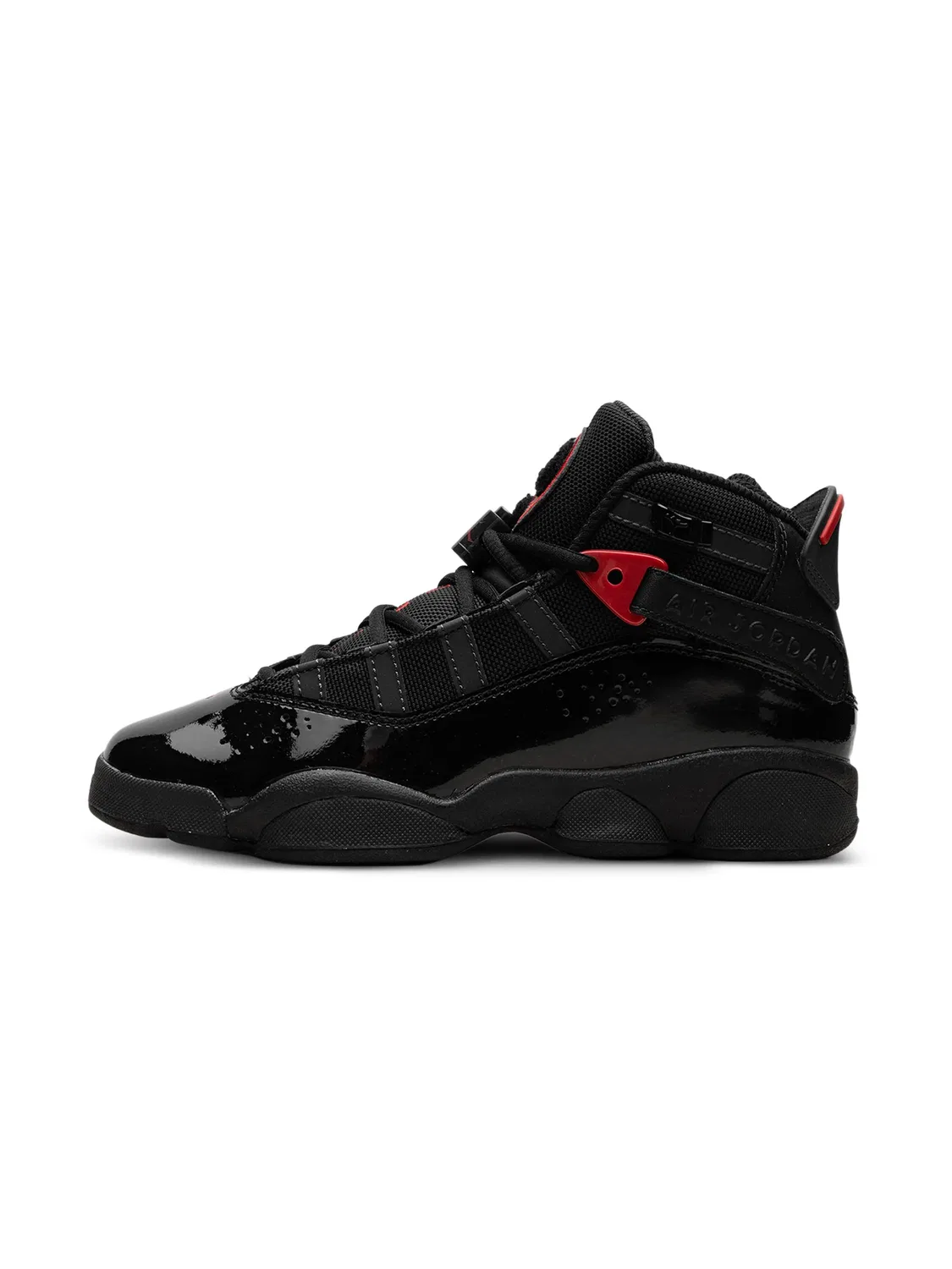 Кроссовки Jordan 6 Rings GS Black Varsity Red Jordan Kids, черный — фото 2