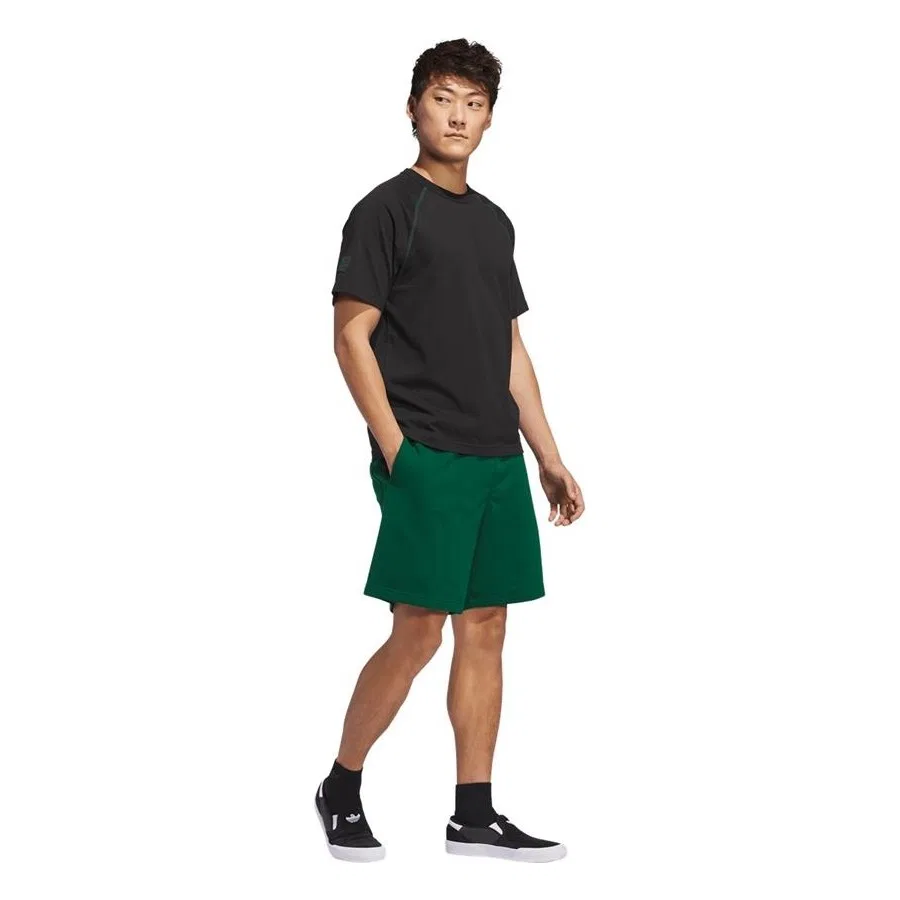 Шорты спортивные с регулируемым поясом Shmoofoil Featherweight adidas, Зеленый — фото 2