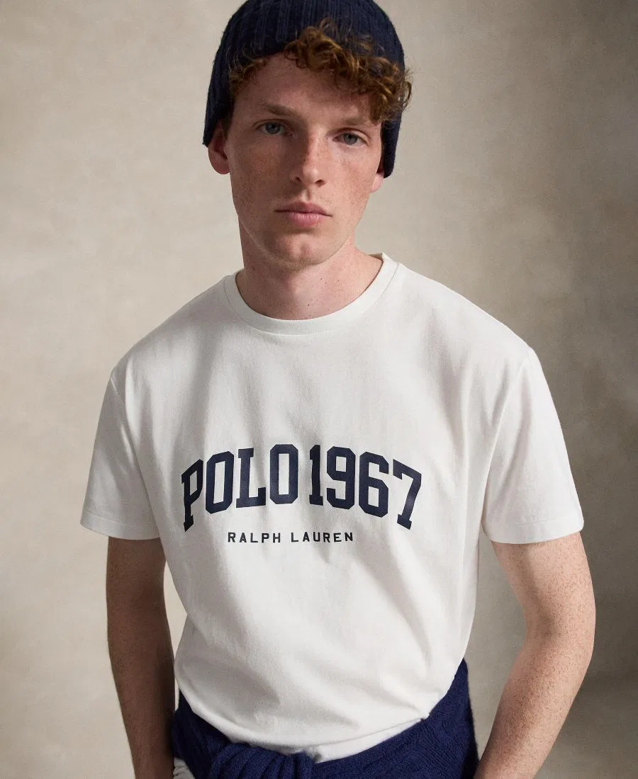 Мужская футболка с принтом Polo Ralph Lauren, White1 — фото 3