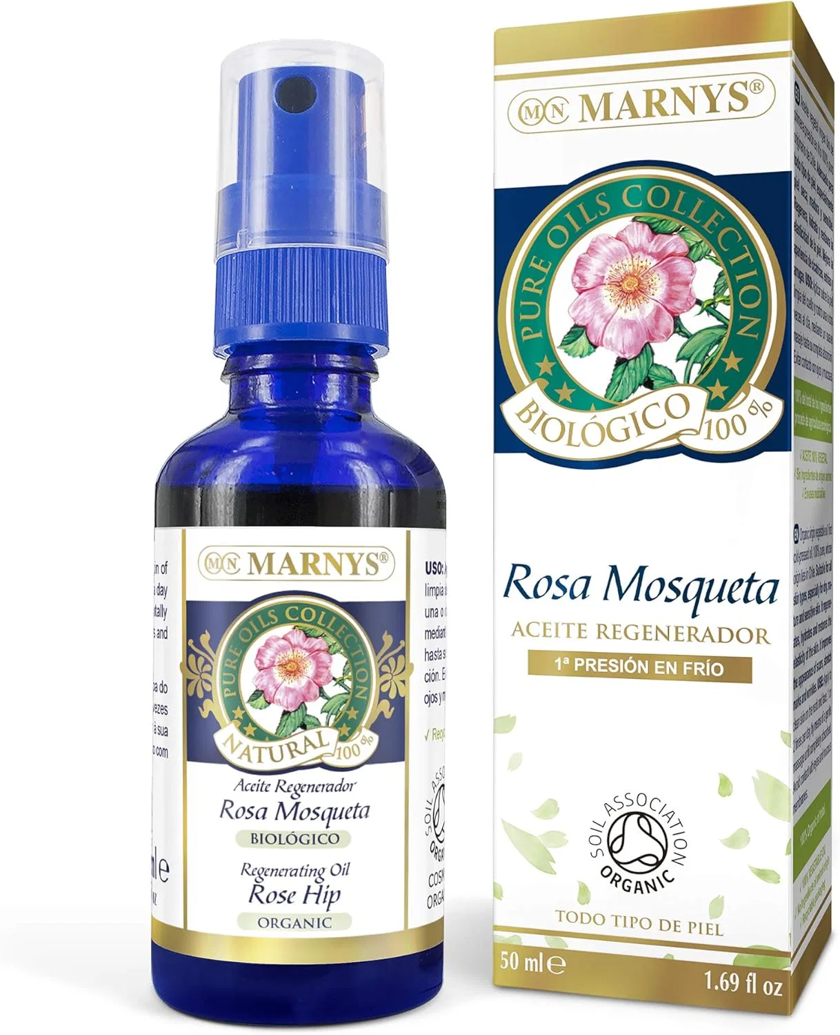 Масло для тела Marny's с шиповником, 50 мл