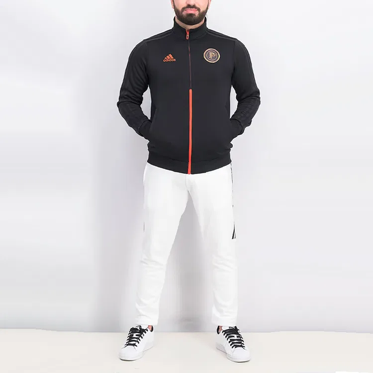 Куртка спортивная Adidas, Black — фото 4