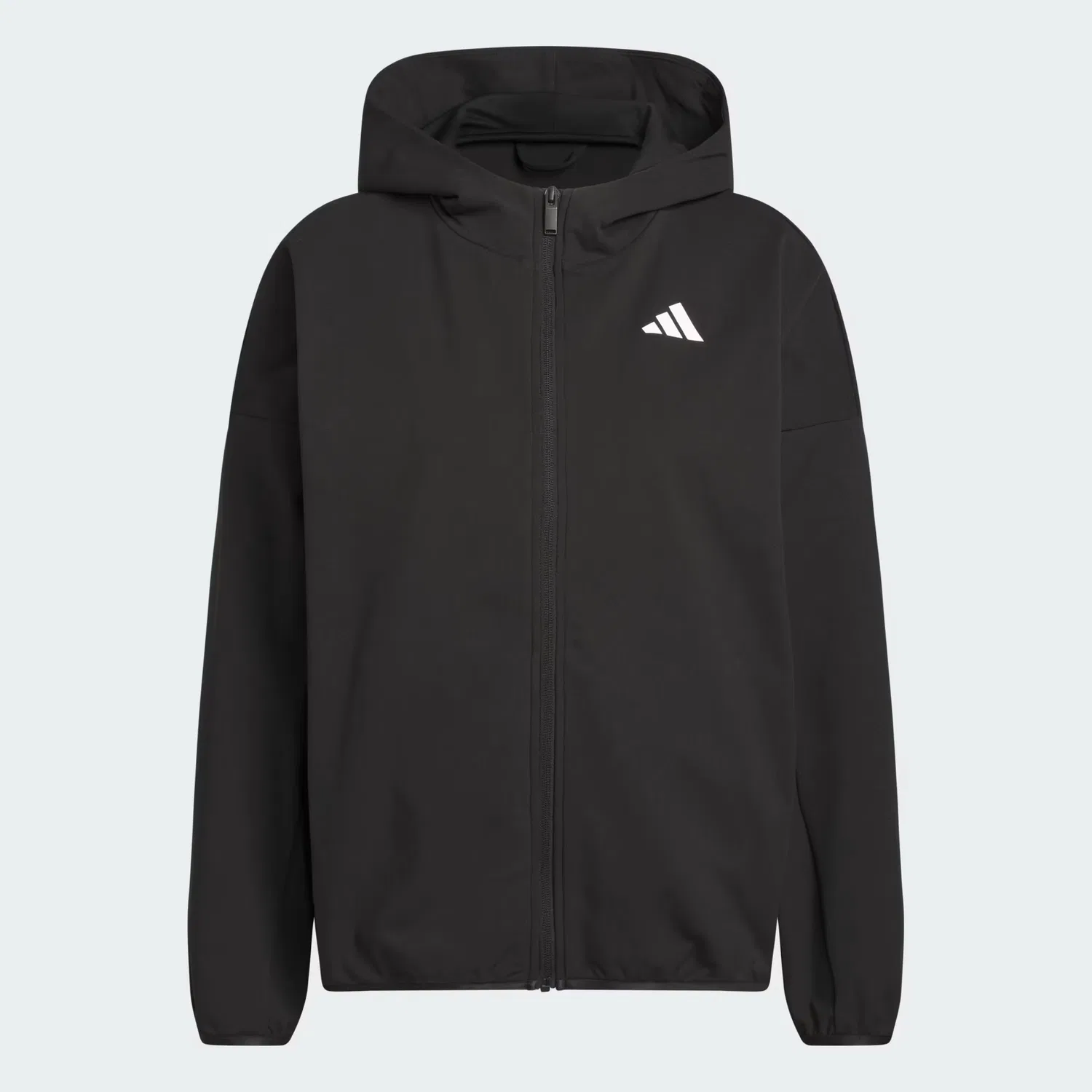 Женская толстовка на молнии Crazy Warm Fleece Adidas Performance, черный — фото 4