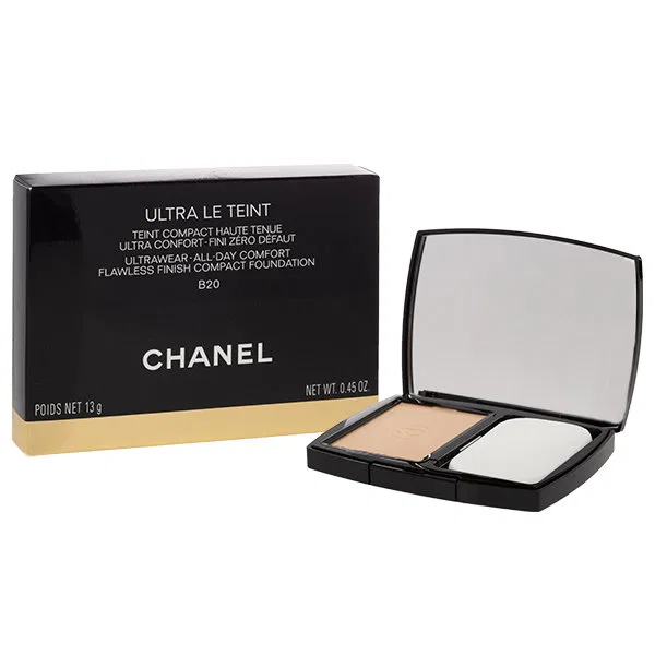 Компактная пудра-основа Chanel Ultra Le Teint Compact Foundation B20