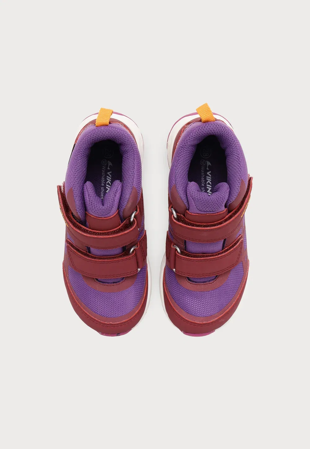 Кроссовки Veme Reflex Mid Gore-Tex 2V унисекс - высокие кроссовки Viking, Burgundy/Violet — фото 4