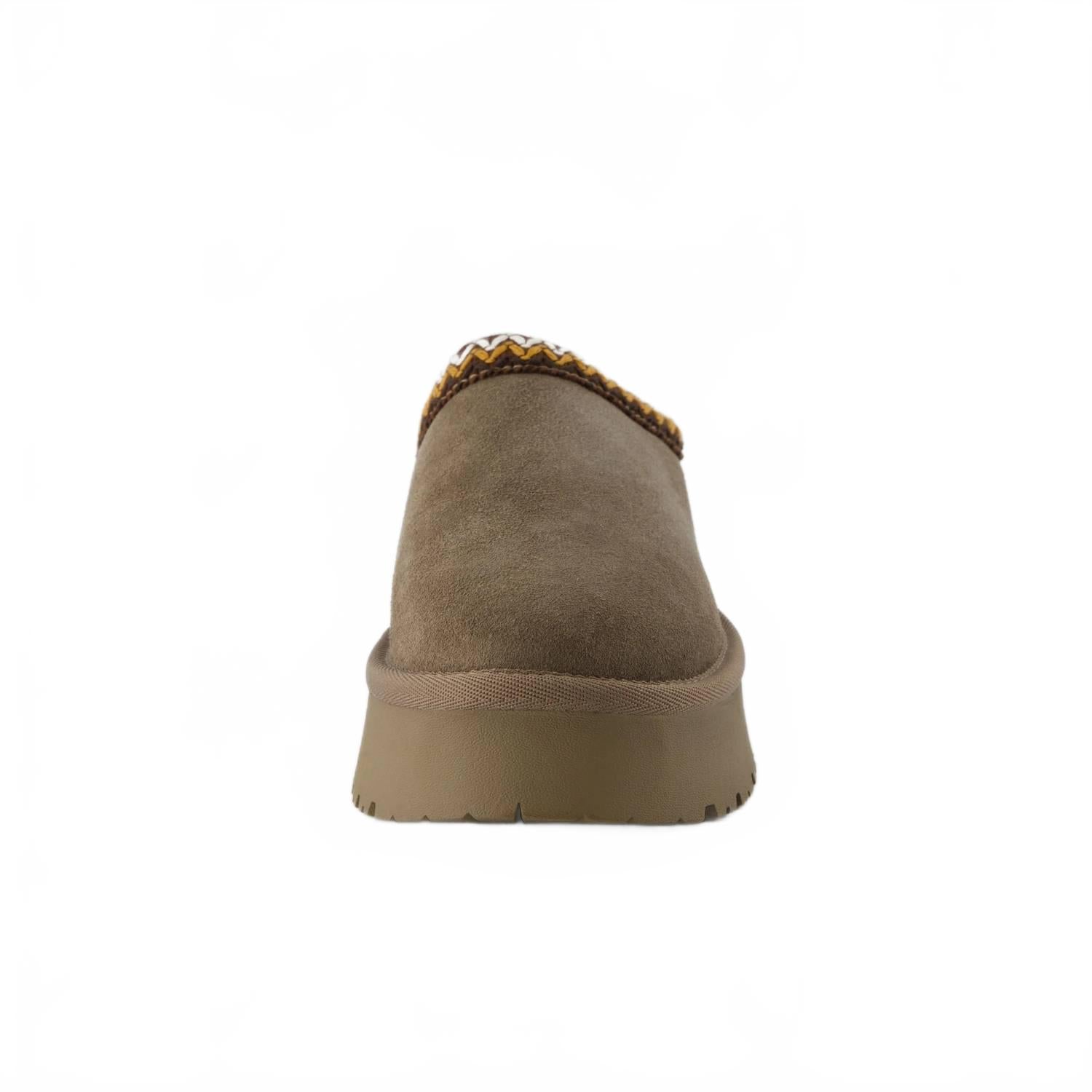 Женские мюли Kabuki на платформе из замши таупового цвета CUSHIONAIRE, Taupe Suede — фото 4