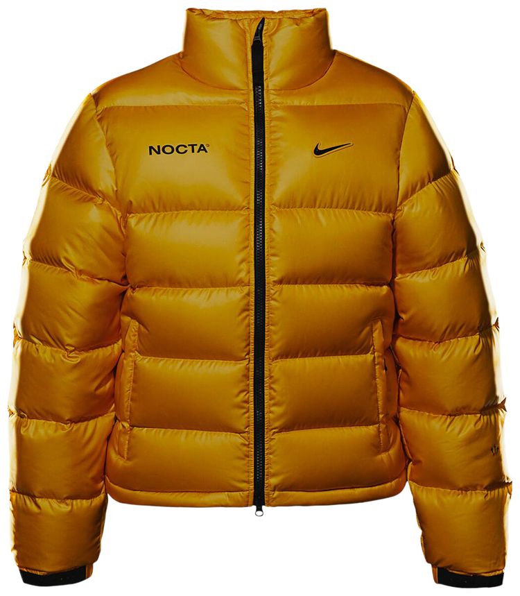 

Пуховик Sunset Nike x NOCTA «University Gold»