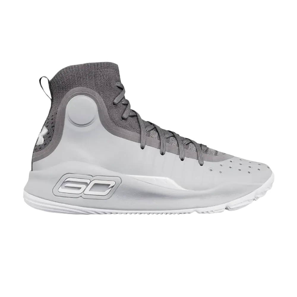 Кроссовки Curry 4 Mid GS Under Armour, серый