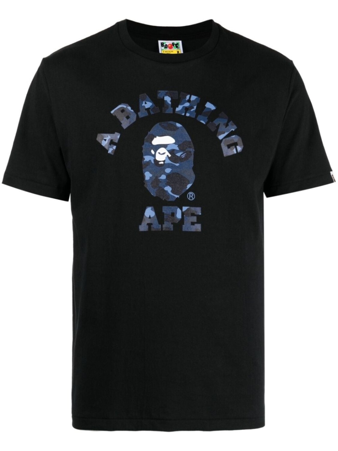 

A Bathing Ape футболка Bape Color Camo College, черный