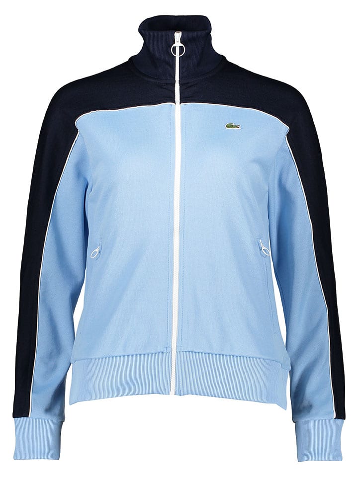 

Толстовка светло-синего/темно-синего цвета Lacoste