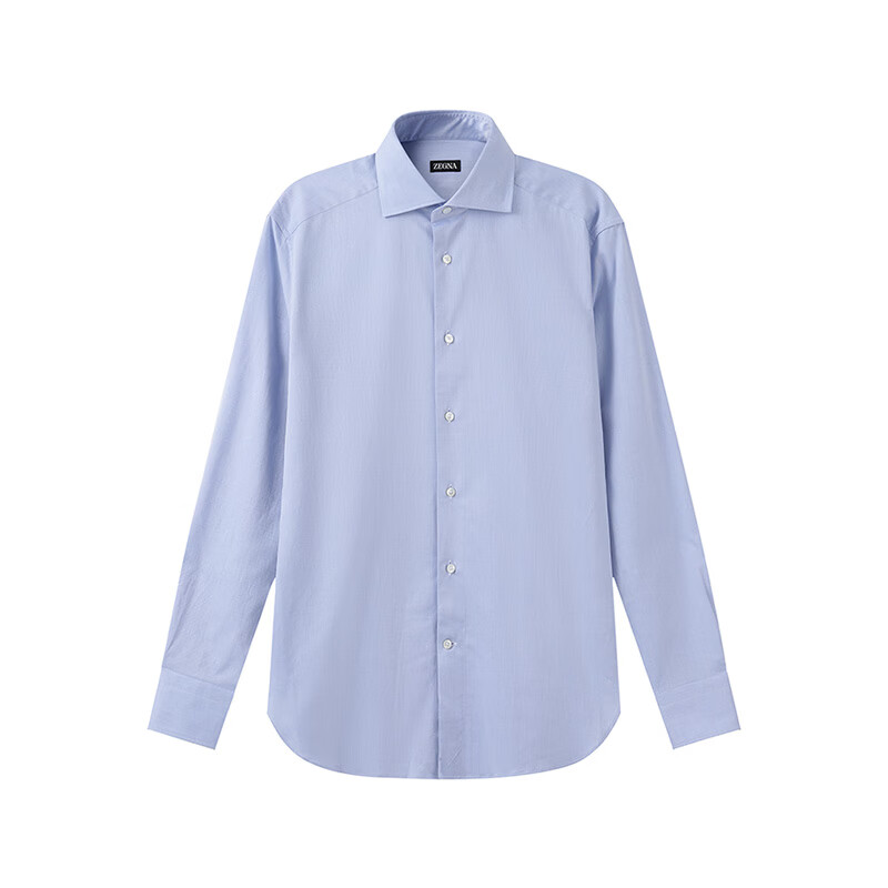 

Ermenegildo Zegna Рубашка Zegna SS24 мужская небесно-голубая