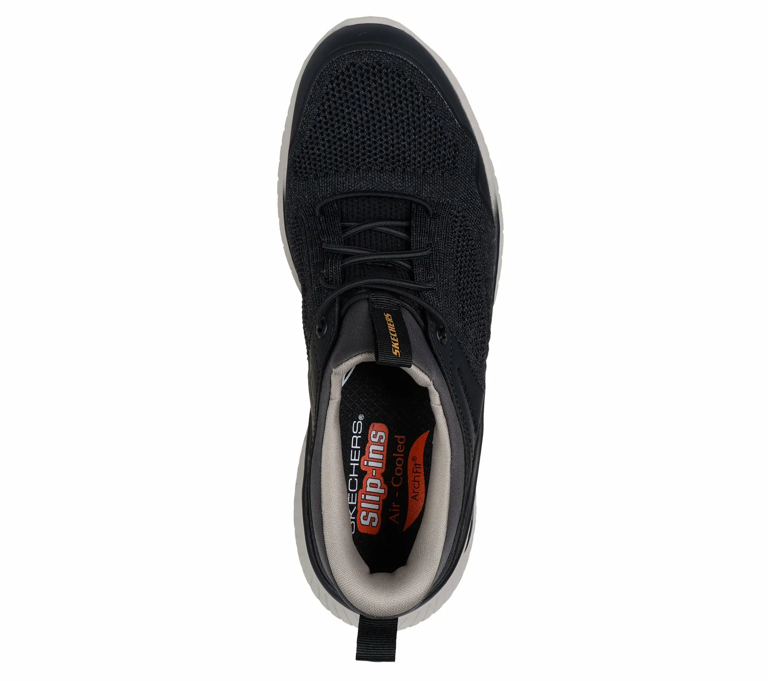 Туфли-слипоны свободного кроя: Arch Crosser - Emeric Skechers, BLK — фото 2