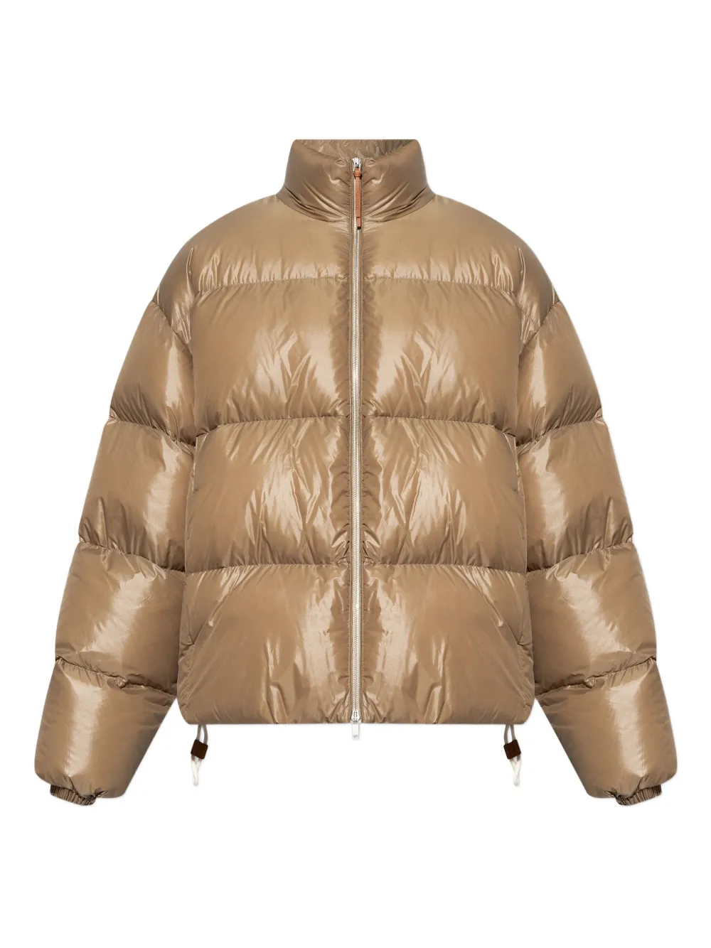 

Стеганая куртка на молнии Jil Sander+, коричневый